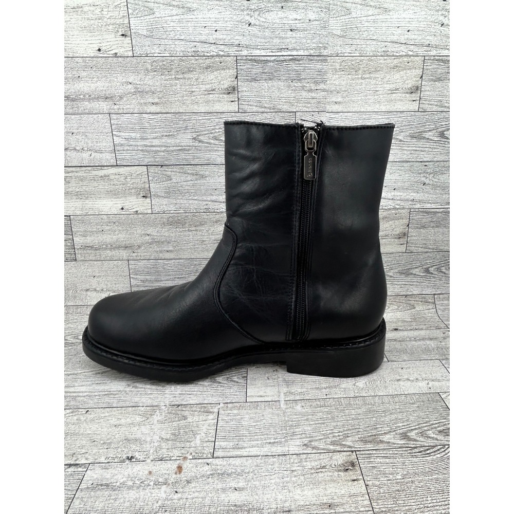 Blondo Canada AquaProtect Black Leather Waterproof Side Zip Boots Men Size 11M - Picture 6 of 12